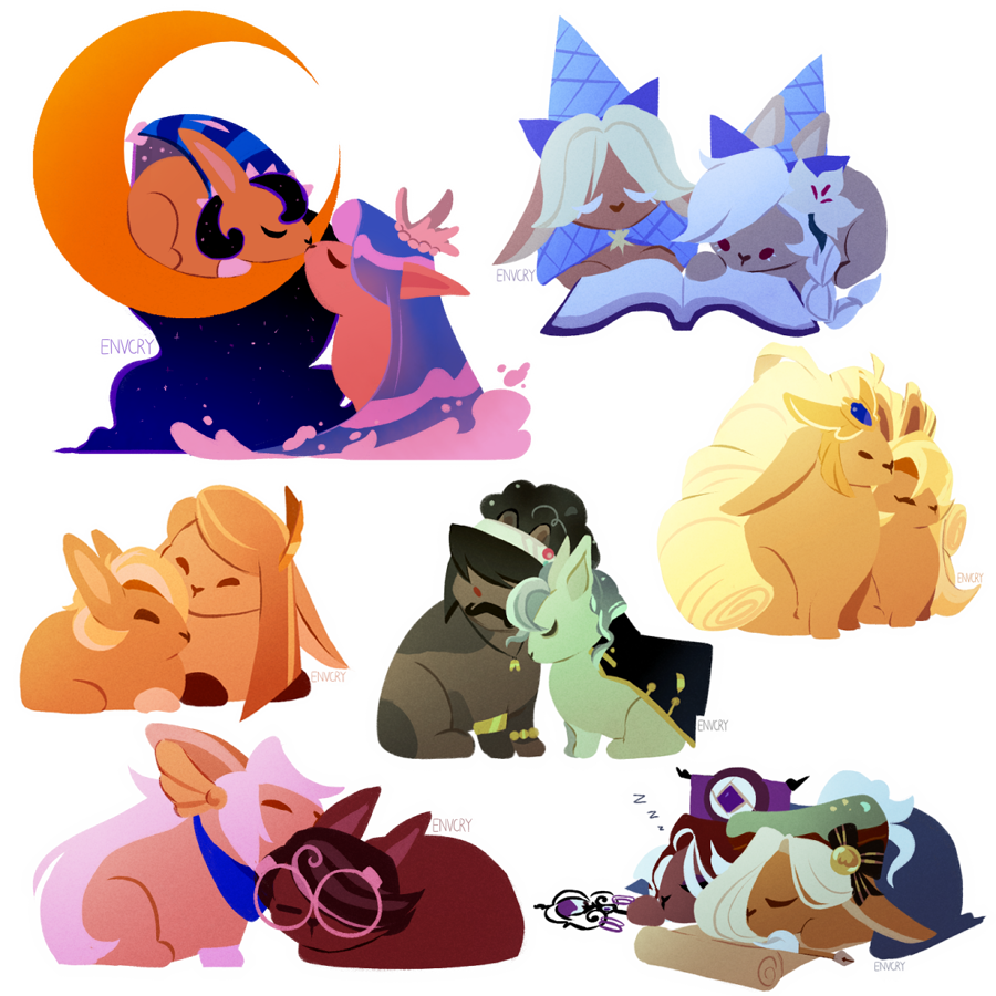 All my cookie bunnies! Happy New Year 🎉
#cookierun #cookierunkingdom