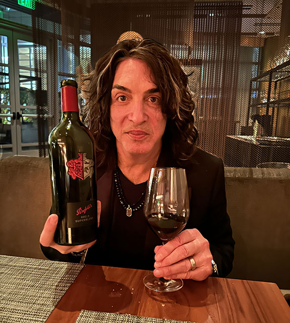 Celebrating My Birthday One More Day. Dinner with Erin and a KILLER bottle of Penfolds 802-A Superblend. I'm toasting ALL OF YOU whose amazing wishes made my special so much more special! Okay! I'm done, grateful and VERY happy!