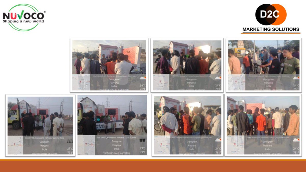 D2C_Marketing's tweet photo. Successful Van Campaign #ruralmarketing #ruralvancampaign #ruralactivation #campaign #vanactivity #brandactivation #branding
#panindia #cementindustry #cementruralcampaign #cementactivity
#d2cmarketing #d2cindia #d2cbrands #cement #d2cmarketingsolutions https://t.co/WKoOp5ip4z