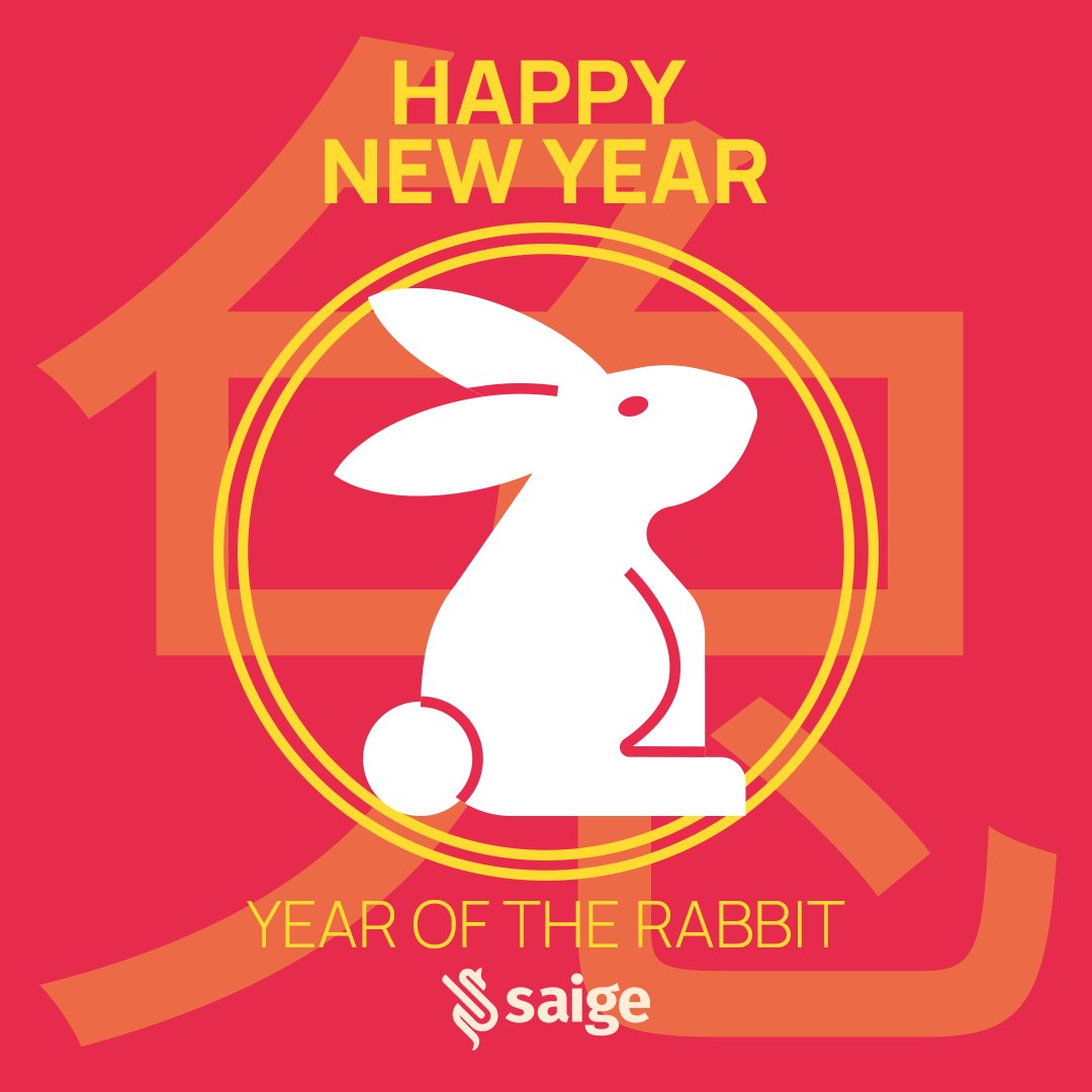 Happy Chinese New Year!

We welcome in the year of the rabbit. The rabbit is a symbol of longevity, peace, and prosperity and it's predicted to be the year of hope.  🐇

We wish you all the best for 2023!

#New #Years #ChineseNewYear