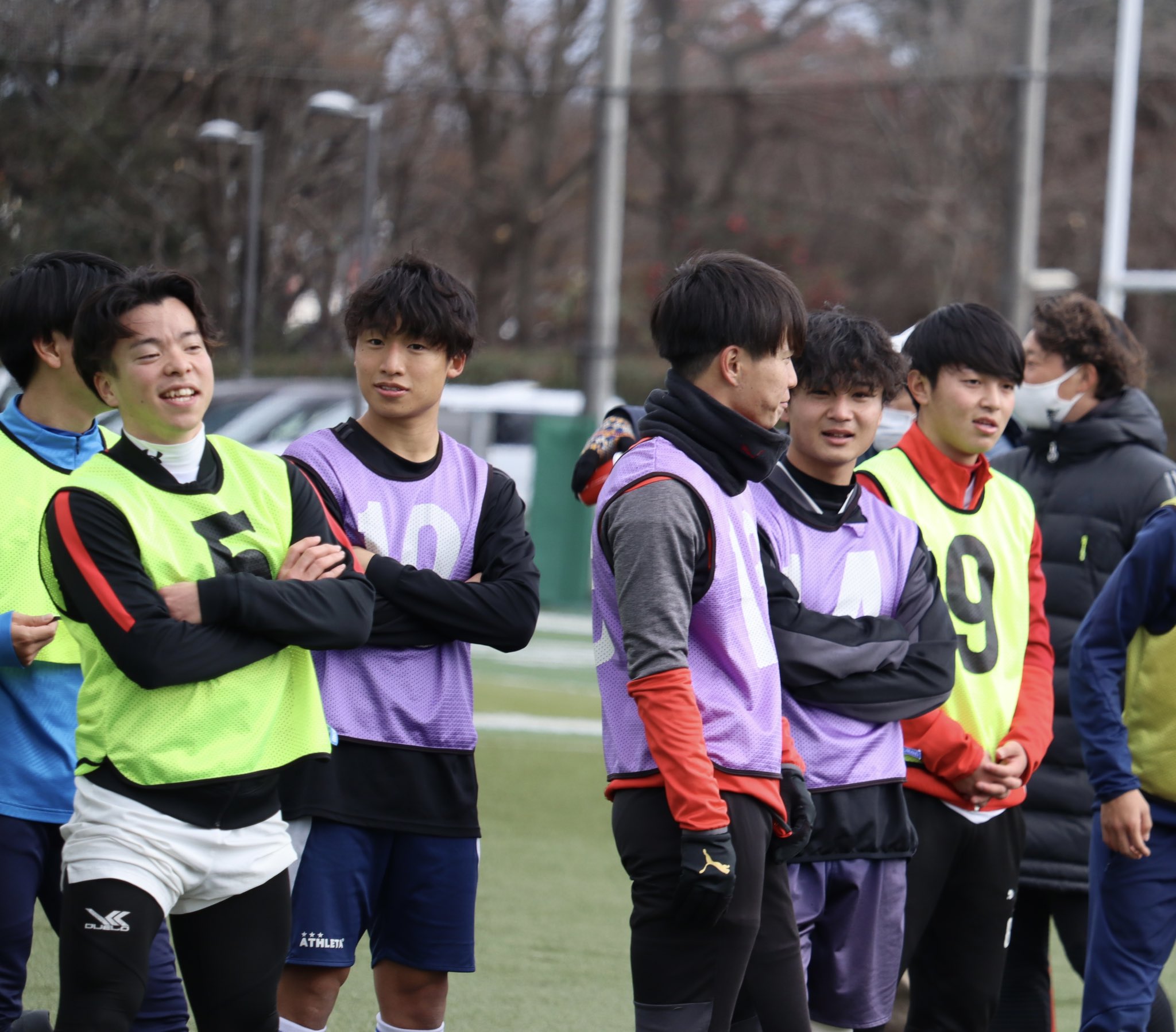 青山学院大学体育会サッカー部 選手支給移動着