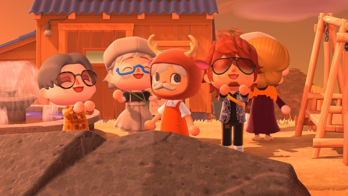 AOGAMES2's tweet photo. バイトではめられた構図

#あつまれどうぶつの森
#AnimalCrossingNewHorizons https://t.co/gEfwDFuJaq