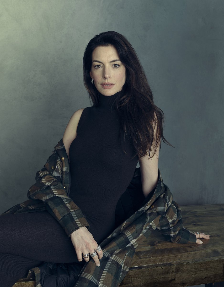 #Eileen star Anne Hathaway in THR's #Sundance Studio thr.cm/q2XHy11