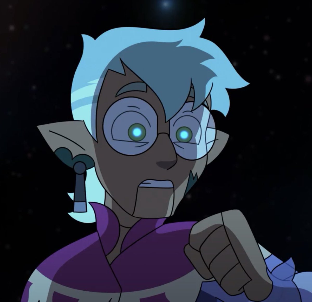evasivenesss's tweet photo. the owl house spoilers //
we got canon mullet raine but at what cost https://t.co/3yjECrrE7K