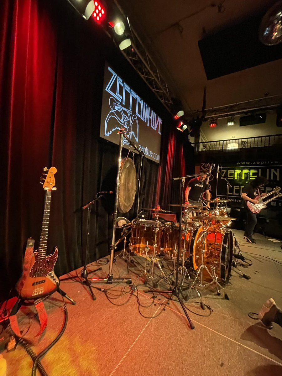 ZepLive's tweet photo. Soundcheck complete for tonight’s 1/21/23 show at Club Fox Redwood City, CA https://t.co/8AEi8Rwl5Y