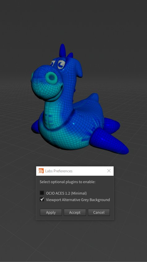 AfalconXa's tweet photo. Say goodbye to bland default viewport backgrounds in #Houdini! Head to 'Labs->Labs Preferences' and switch to the 'Viewport Alternative Grey Background' for a fresh new look. #HoudiniTips https://t.co/lMXkf9ddCD