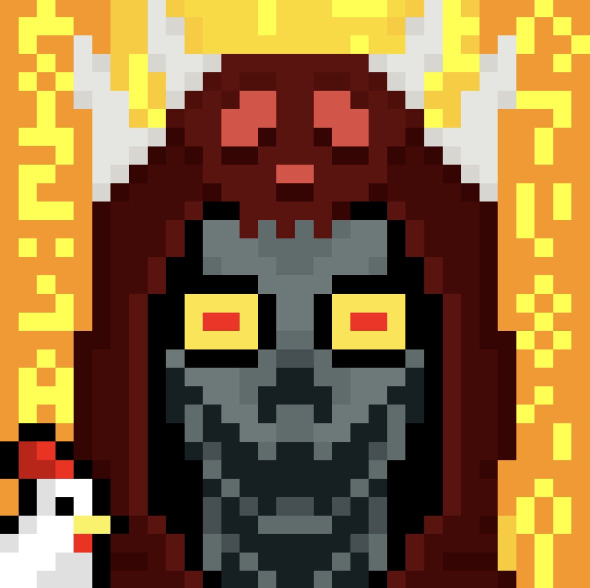 I was scrolling through my wallets admiring all my #onchain nfts and I just had to give <a href="/OnChainPeople/">OnChainPeople</a> another shoutout for this amazing <a href="/1337skulls/">1337</a> rare. 

If you haven’t. Please give this small dope ass community out. Good OnChain art for the low. They get AL spots also 👀