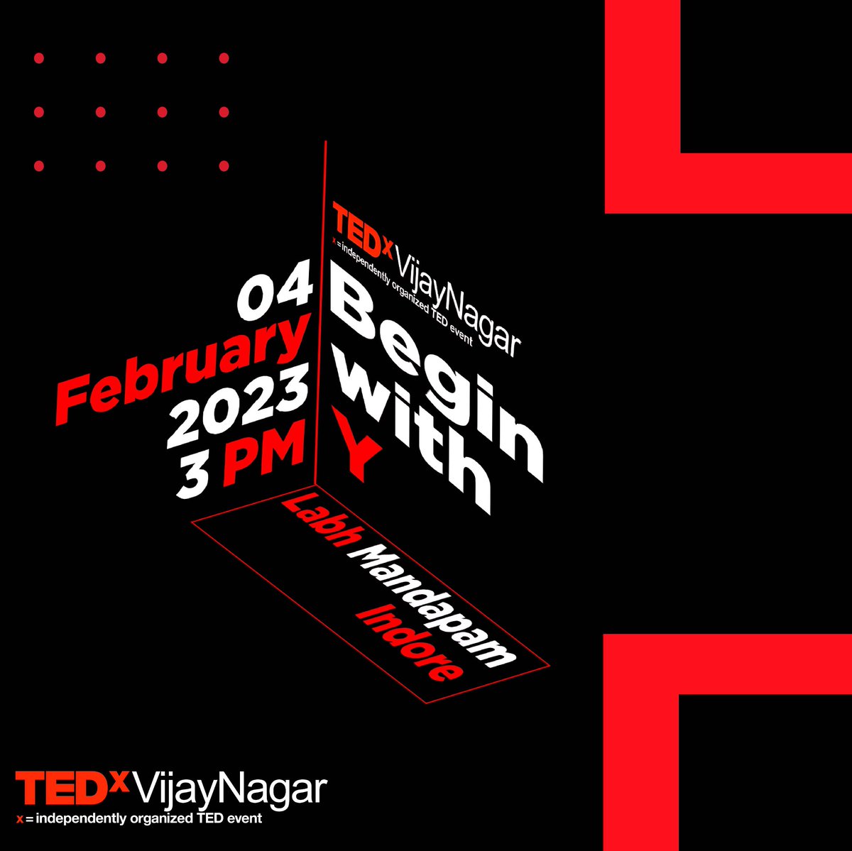 tedxvijaynagar's tweet photo. There's not much time
There's not much to think
Hurry up!!! Jump aboard 🚀
#TED #TEDx #TEDxVijaynagar #BeginwithY #event #events #Vijaynagar #Indore #4thFebruary #trending https://t.co/iYcr9flNYj