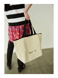 【ユニセックス】WEB限定 OAH22-01 2wayロゴビッグトートバッグ agnes b. VOYAGE HOMME アニエスベー バッグ トートバッグ ホワイト【送料無料】[Rakuten Fashion] [楽天] a.r10.to/h64Srn #RakutenIchiba