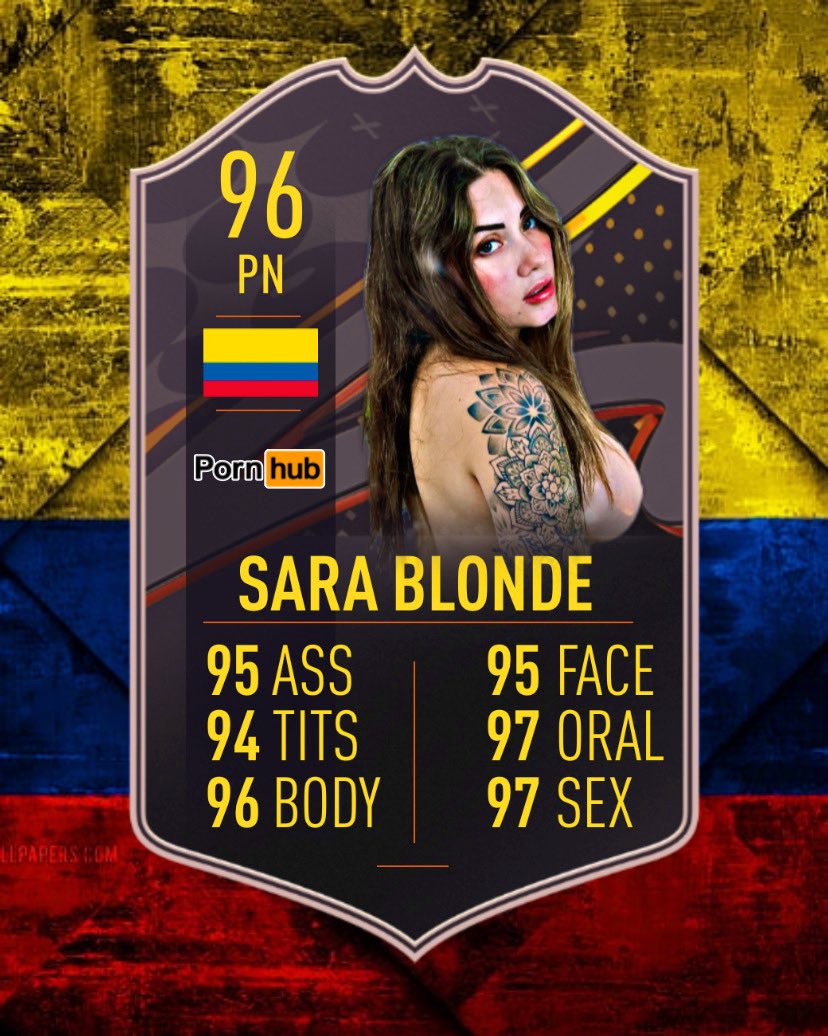 PUT 23 - Porn Ultimate Team on Twitter: "NEW SPECIAL CARD! 🇨🇴 #PUT23 #