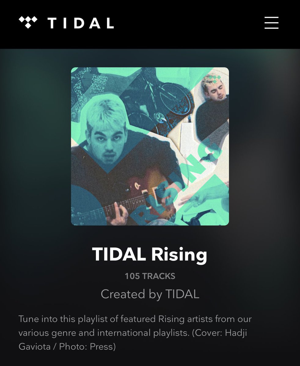 hadjigaviota's tweet photo. much love to @TIDAL for throwing me on the cover of TIDAL Rising 🫡 YOUNG! https://t.co/MaAKSnxtBS