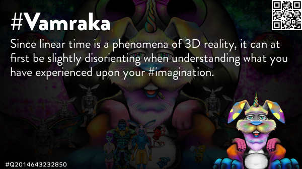 ForTrent's tweet photo. @bleubrain Since linear time is a phenomena of 3D reality, it can at first be slightly disorienting when understanding what you have experienced upon your #imagination. 🐰 #Vamraka #TimePhoneHack #Anonymous #EtherSec #OpEPOCH #OpRomanov #PewPewPew #Q2478593589930 https://t.co/5tB4HMc67t