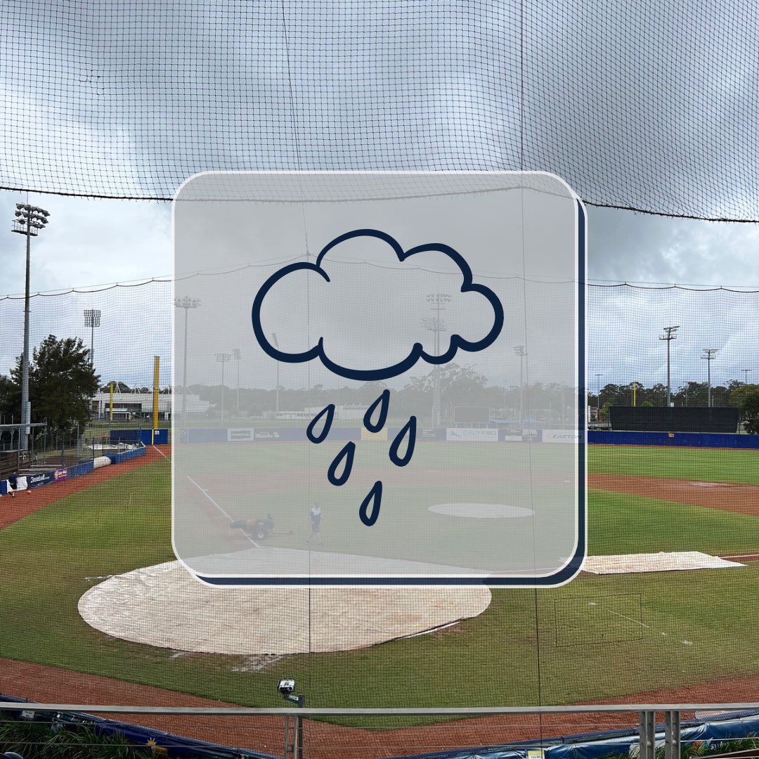 RAIN DELAY: The grounds crew will make a call on the situation in 10 minutes. Currently the light rain is not enough to cancel the game.  🤞🏼