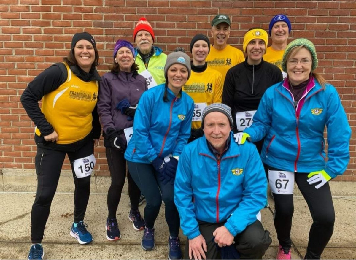 Another great race with <a href="/gfrcrun/">Greater Framingham Running Club</a> ! The #ResolutionRun2KickCancer is a club favorite. Congratulations to our runners! #comerunwithus