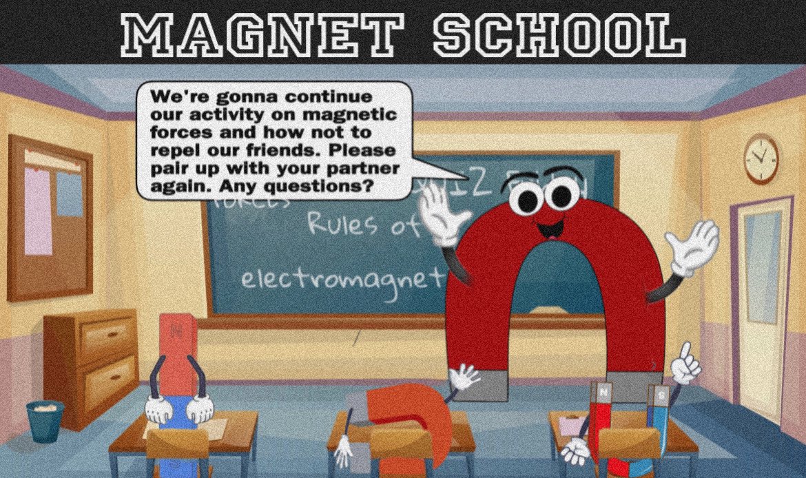 mannyfilms's tweet image. #magnetschool 🧲 #magneticforces