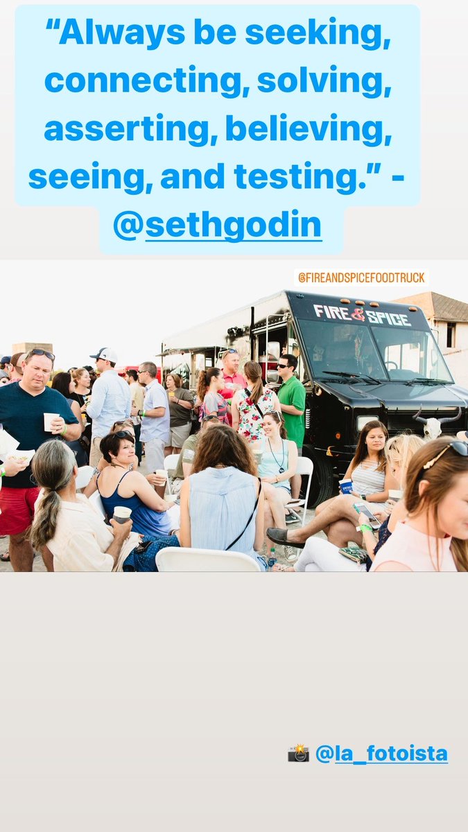 “It’s on each of us to make an assertion. Outline a promise. Choose your extremes, find the people you seek to change, and show up with your offer.” - <a href="/ThisIsSethsBlog/">Seth Godin</a>