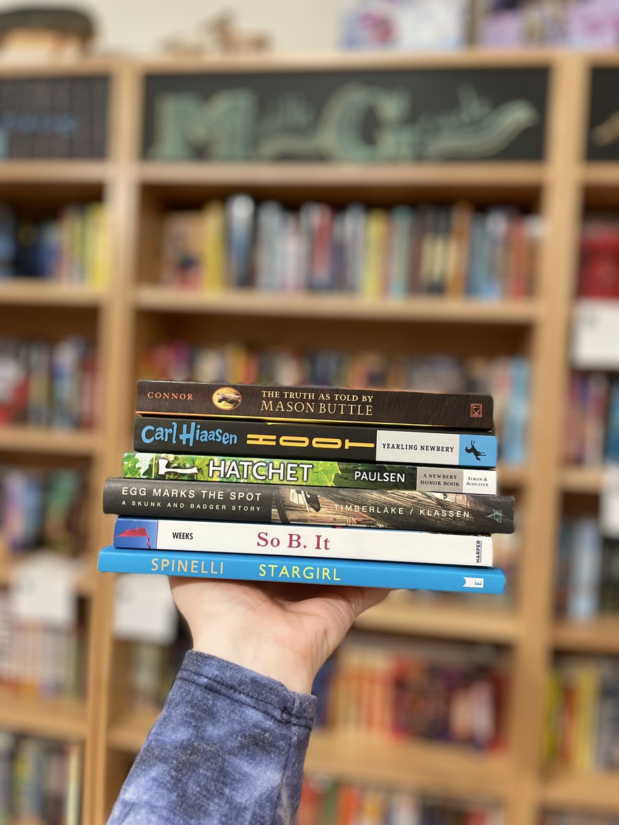 Happy #StaffPick Saturday Readers📚

Check out these featured titles from our Middle Grade Section that are✨ON OUR SHELVES NOW✨

Stop by the shop to grab one or all of these books or visit our website👇

charterbookstore.com/front-page