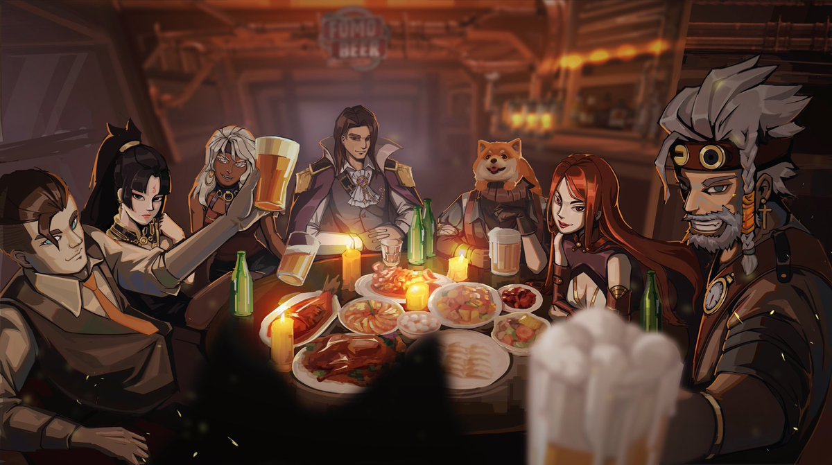 Beer4more's tweet photo. Happy Chinese New Year to all the members of the ship. I will not give red packets because I am afraid you will get them.

#FOMOBEER 
#ChineseNewYear
#nfts #NFTGiveaway https://t.co/Li2iBDRTIb