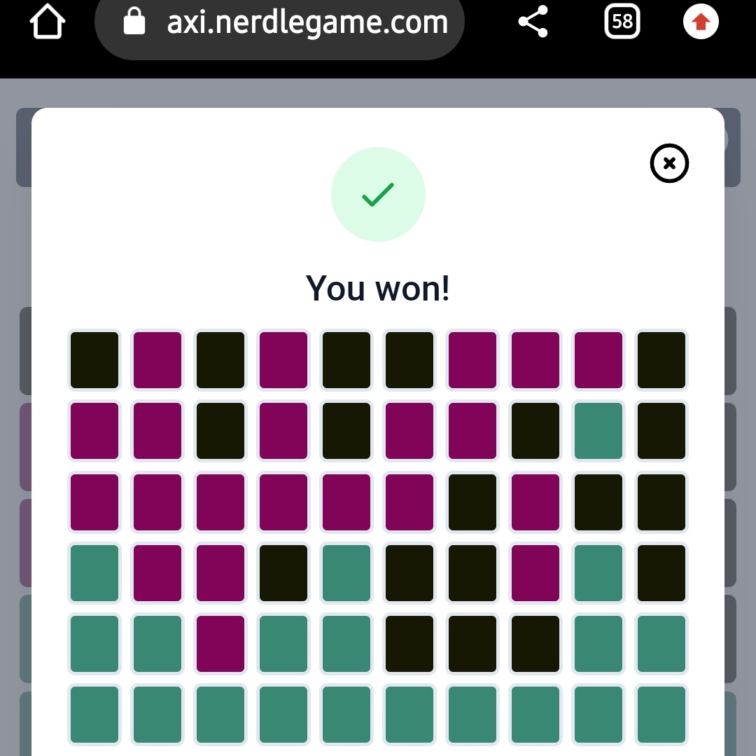 PriyamWho's tweet photo. @nerdlegame this was tricky! https://t.co/p8wrZCcfHC