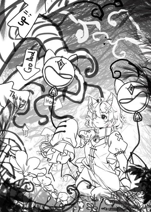 🥳Follow my twitter for more WIP and Artworks, hope I can get 1 follower today, Thank you 🥳

#ArtistOnTwitter 
