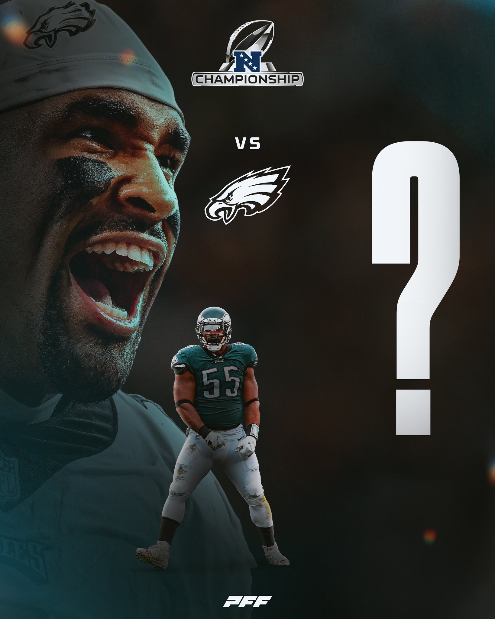 PFF on Twitter: 'THE EAGLES ARE GOING TO THE NFC CHAMPIONSHIP 
