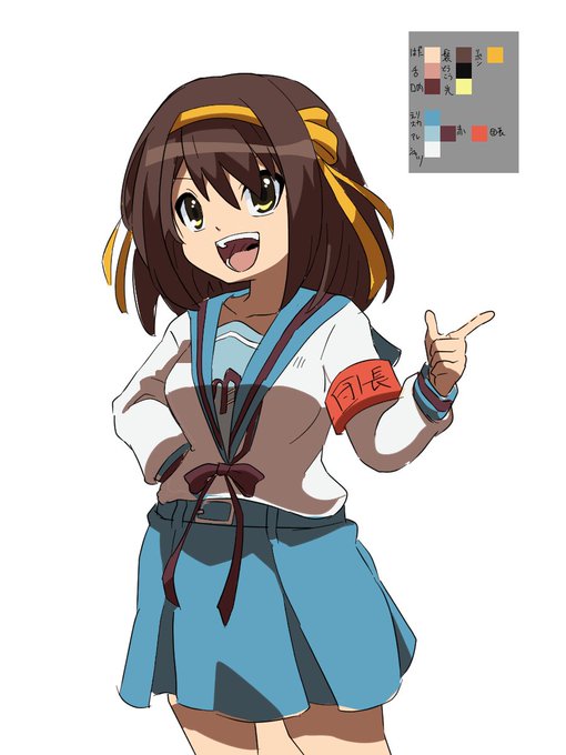 「kita high school uniform smile」 illustration images(Latest)｜2pages