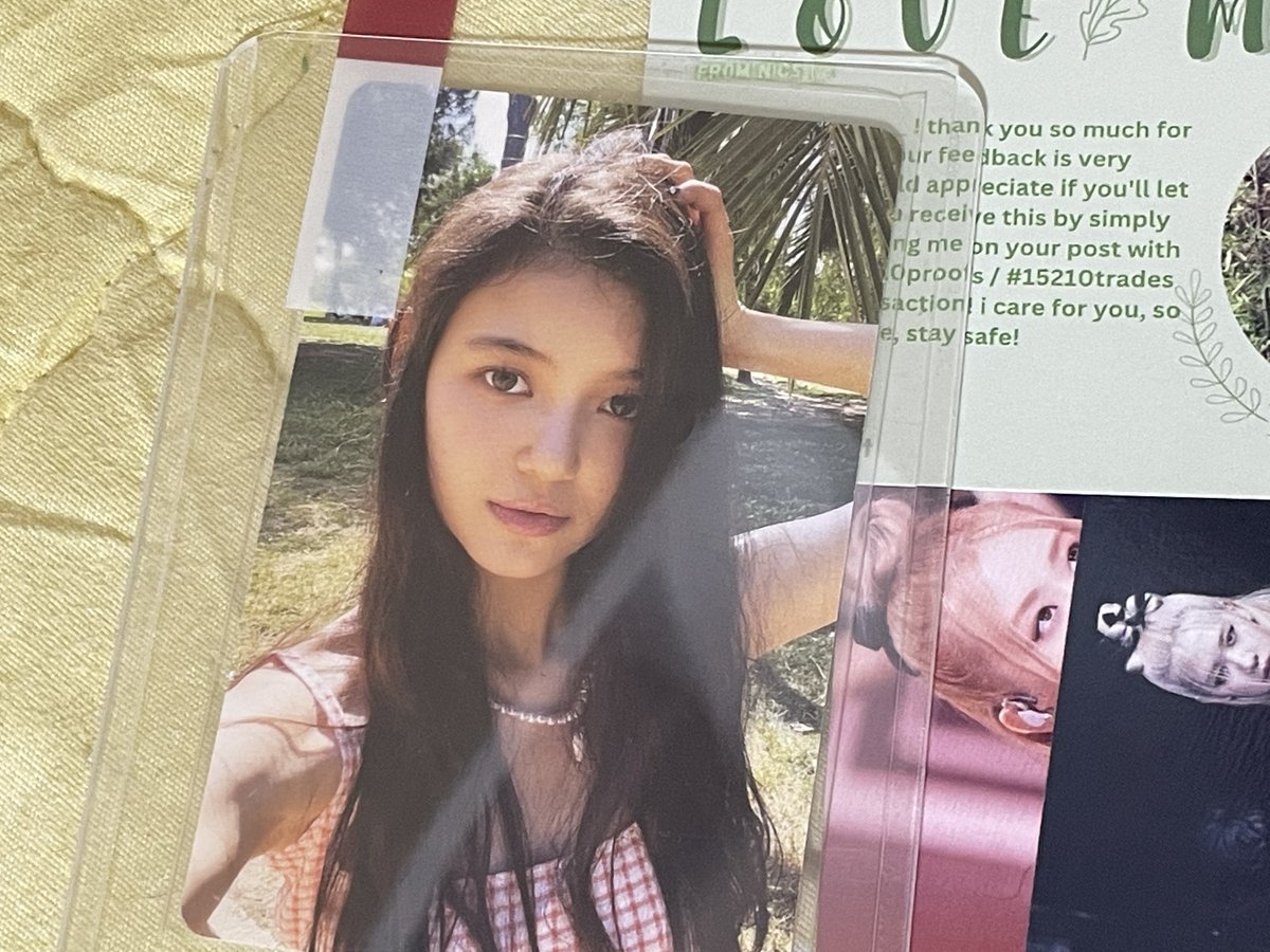 wtbrenle's tweet photo. 💌 hello @15210cart, dani arrived to me today! thank you for packing her safely and for the free claim >< ❤️
#15210proofs https://t.co/Sr91Ry3Yfn