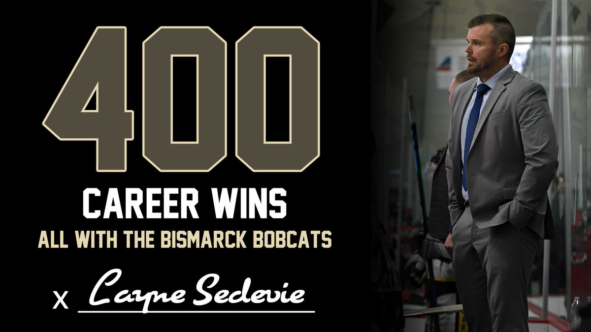 A milestone for our head coach!

Congratulations on 400 wins, <a href="/LayneSedevie/">Layne Sedevie</a>!
