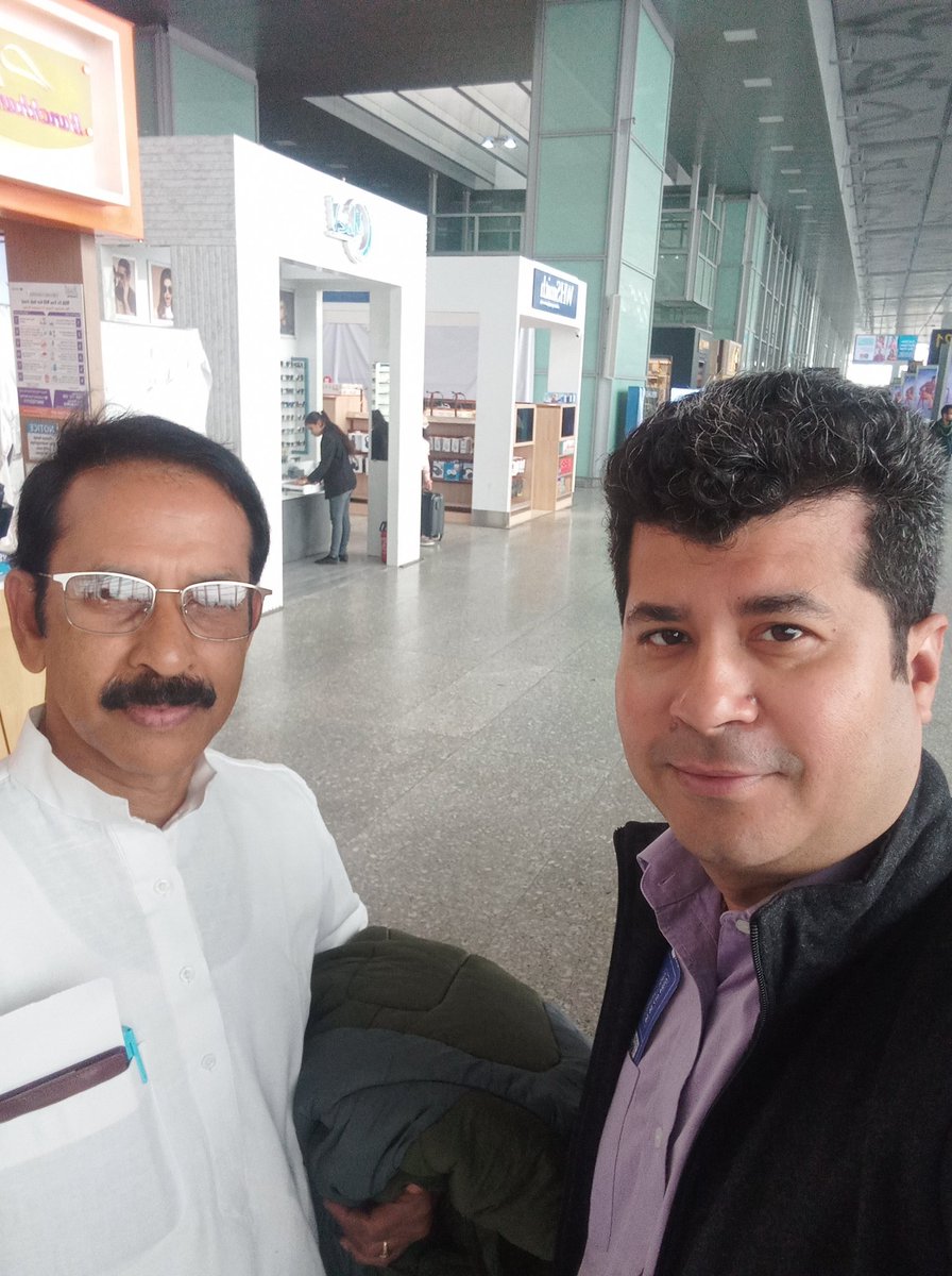 When @subhankar_cong and me cross each other at the airport, he en route to Siliguri and me to Dimapur.