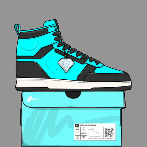 🔥Signature Sneakers Highs #647 bought for 0.03 ETH by wadethevideoguy from Joxu opensea.io/assets/ethereu…
