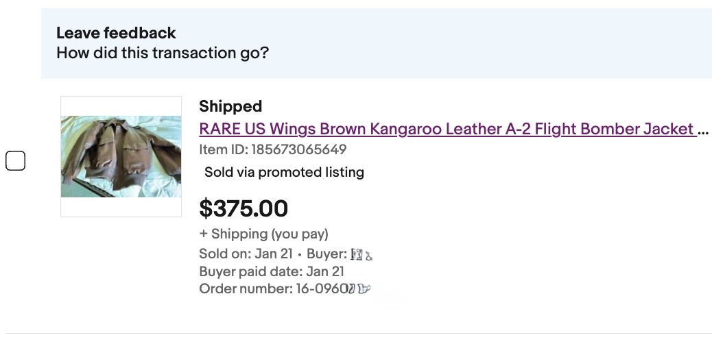 CraigShipp's tweet photo. Another day and another @eBay sale. This means I can buy more #Bitcoin - I need #BTC more than I need a jacket! https://t.co/3N1HOLkvEI #sellingstuff #buyingbitcoin https://t.co/7Zhiz4Hi4m
