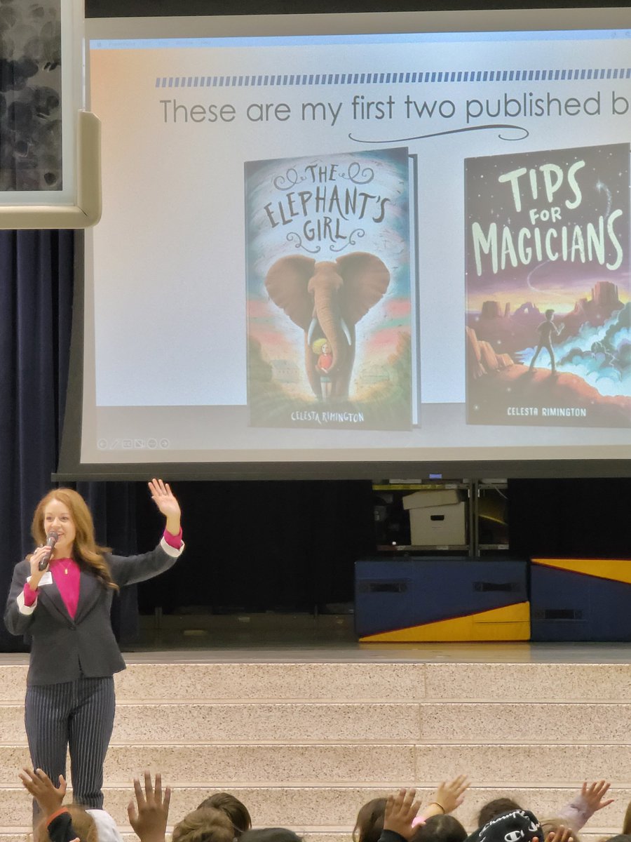 ChrisArpante's tweet photo. Excited  @CountrysideElem Ss learned so much during their visit with @CRimington - Her positive outlook, openness to share her background &amp; simple words of encouragement led to Ss being in awe about their author superpower!  @LCPSOfficial @CTY_LibraryLand https://t.co/1BPe95NJrH