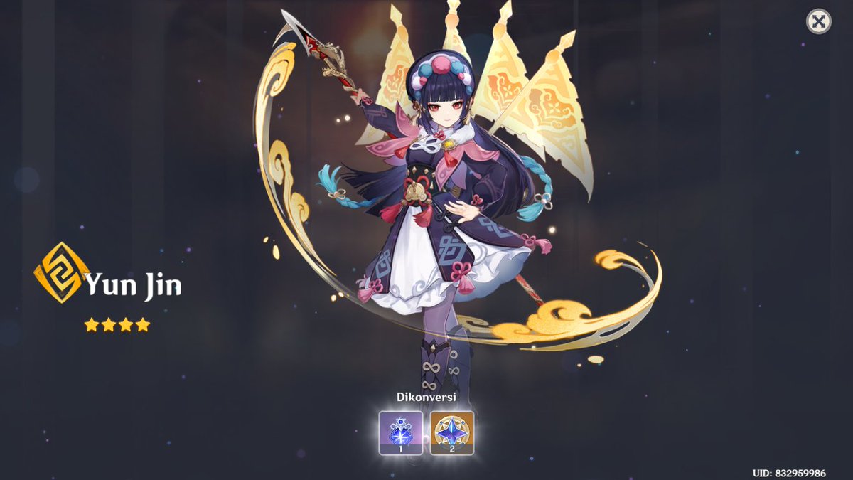 MeiSamura217's tweet photo. I got Yunjin for this Alhaitham's banner 🤗🤣 I wanted him but at least I got her for her constellation 💕 #genshinimpact #yunjin #asiaserver #mainaccount https://t.co/JP3UGHdV9H