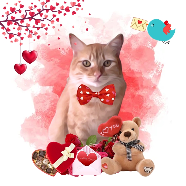 Illustrations28's tweet photo. Valentine's illustration 💕
Send me a DM to place your order 💌
#valentineday #valentine #illustration #catedit #dogedit #catsedits #dogsedits #catillustration #dogillustration #petillustrations #valentineillustration #doglovers #catlovers #petedit #cat #petsedits #photoshop https://t.co/1sZitPI6KB