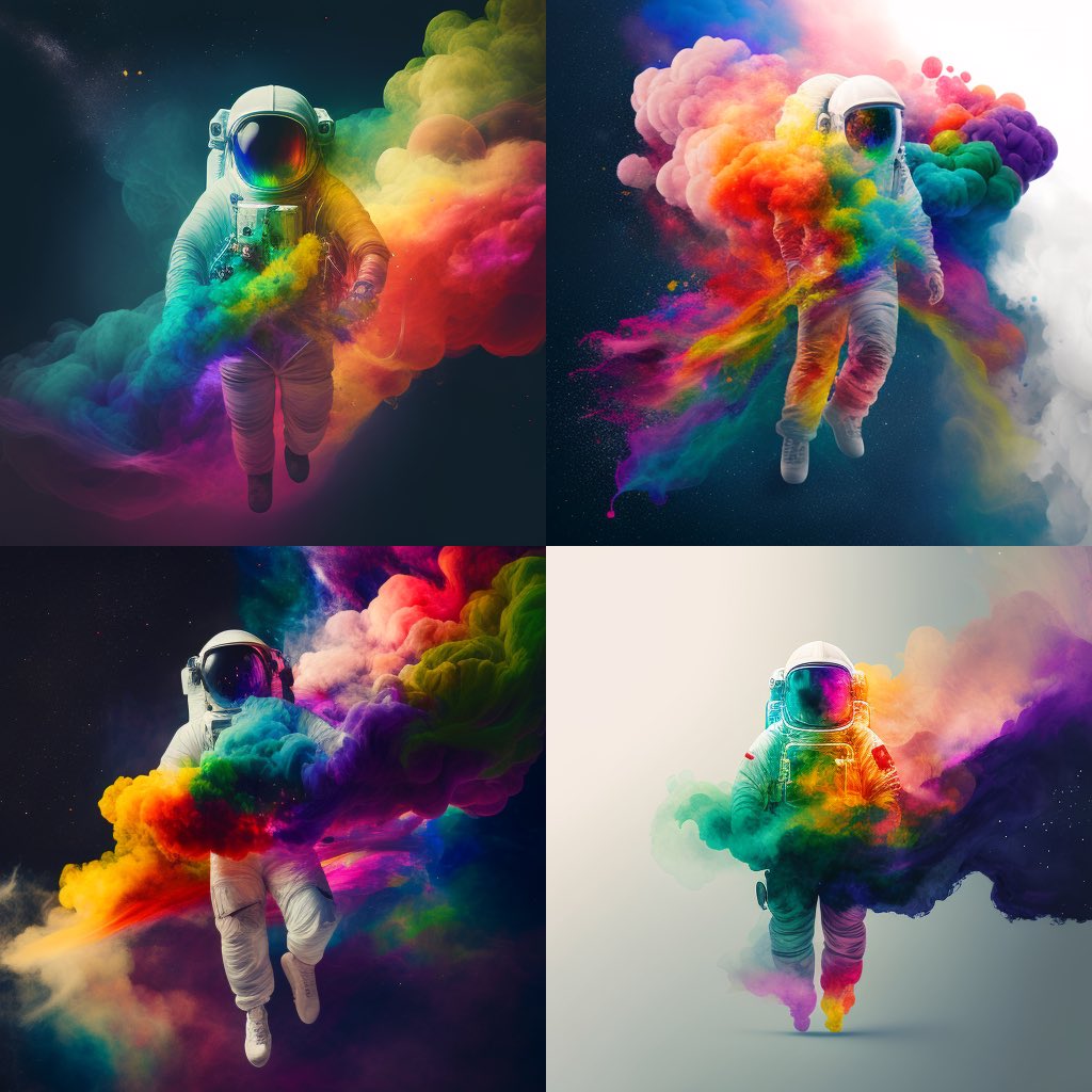 Some more AI from MidJourney. <a href="/GalaxyofColor_/">GALAXY OF COLOR</a>