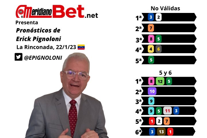 epignoloni's tweet photo. Pronósticos para La Rinconada de @Gacetahipica @MeridianoBet @clgiardinella @JoseArmao @jjreyes1981 @aaapignoloni @TiliqueMartinez @almadelhipismo @tuerta03 @EvonySolorzano @JCFeijoo @OmarKhayyam6 https://t.co/V4i0jGWxZd