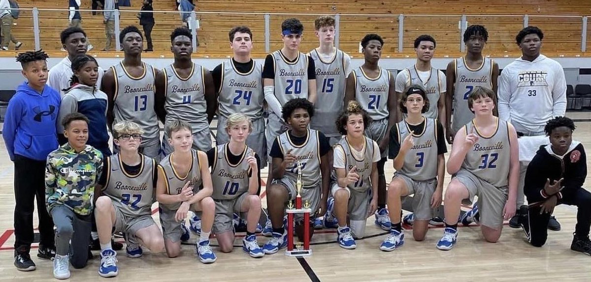 Congratulations to our 8th grade Blue Devils for advancing to the first ever MHSAA Jr. High State Championship! 
💙💛🏀
They won the semi-final today against Neshoba Central 60-25! 
They will play Leflore County next Saturday, the 28th, at East MS Community College @ 4:00! 💙🏀💛