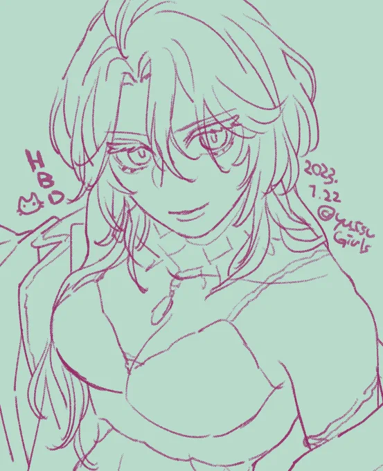 作画コスト鬼すぎて力尽きた 