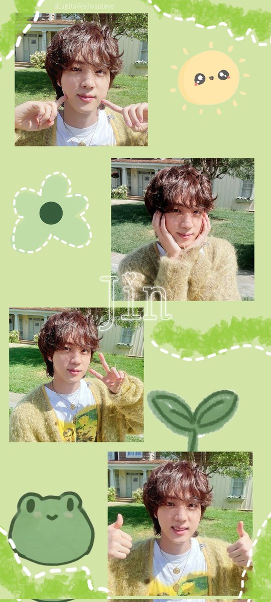 JintaeMinon's tweet photo. Volví , aquí un fondo de pantalla de Jinnie bonito🥺🥺💚 #Jin #BTSArmy #VooJwan https://t.co/JXSxPDK5mf