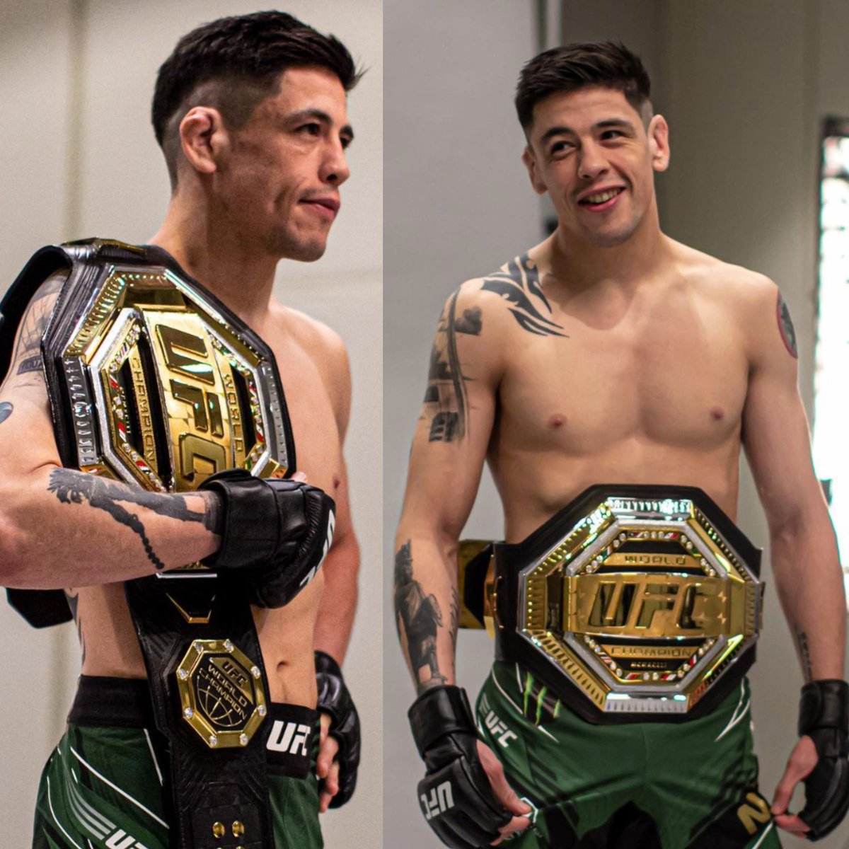 ¡¡A HUEVO!! ¡¡BRANDON OTRA VEZ ES CAMPEÓN!! Brandon Moreno venció a Deiveson Figueiredo en su casa y con su gente. El peleador mexicano recuperó el cinturón de la categoría peso mosca en la UFC. El mexicano le puso cifras definitivas a una histórica saga. ¡QUÉ ORGULLO! ¡¡VAMOOS!!