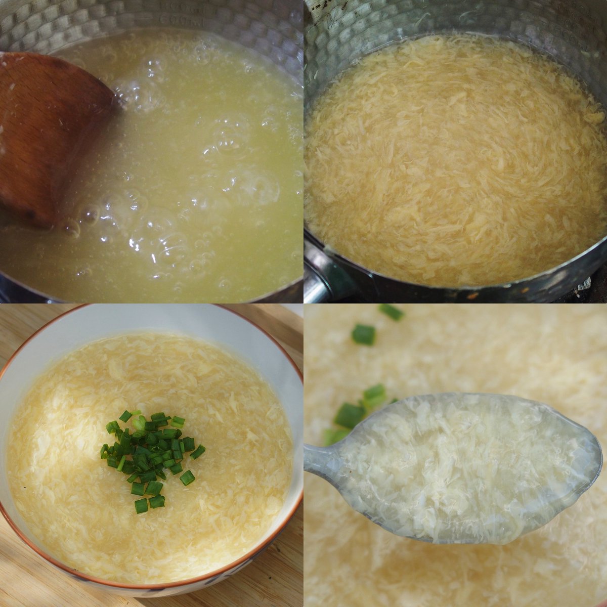 ชอบทานซุปไข่แบบนี้มาก เลยลองทำเองแบบใช้วัตถุดิบเท่าที่มีในครัว ทำไม่ยากเลย 

แปะวิธีในเธรด 🤓