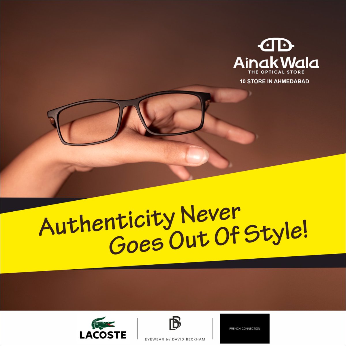 ainakwalastore's tweet photo. Authenticity never goes out of style!
#fashion #selfcare #eyewear #eyestyle #opticals #opticians #trending #styling #lifestyle #frames #accessories #instafashion #eyewearfashion #vision #AinakwalaStore #ainakwala #eyeglasses #Trending https://t.co/PPorlVcdRD