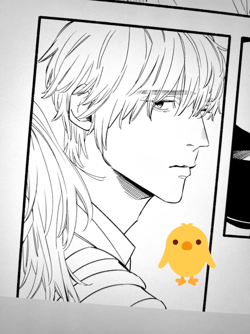 視線👀(作画してます✍️ 