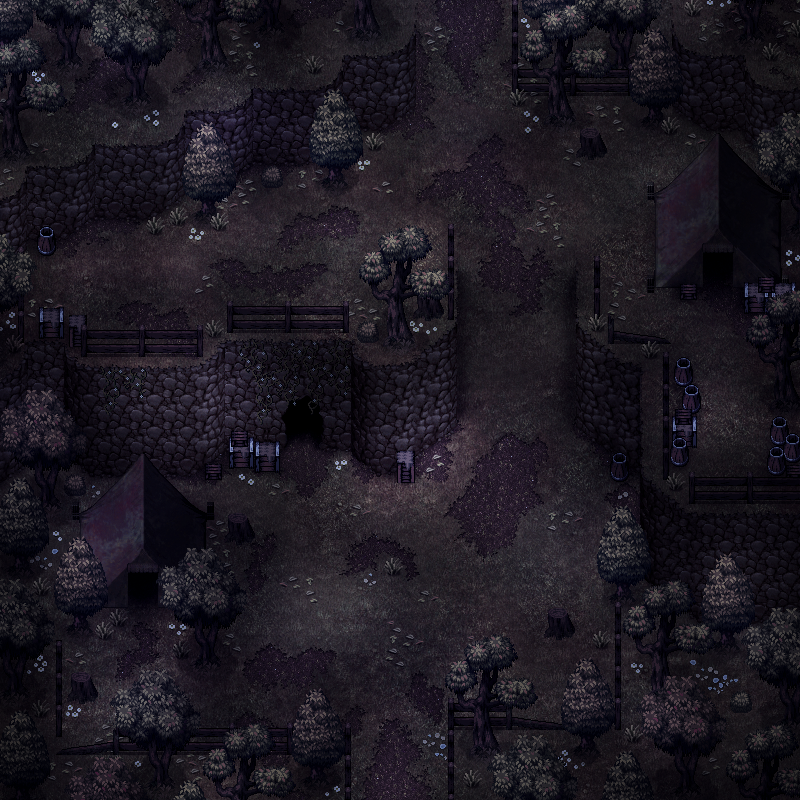 Lycanimus's tweet photo. 【Profana - The Calling of Sozo】
Forest Camp
#gamedev #rpgmaker #indiedev https://t.co/J7MXXZPS0n
