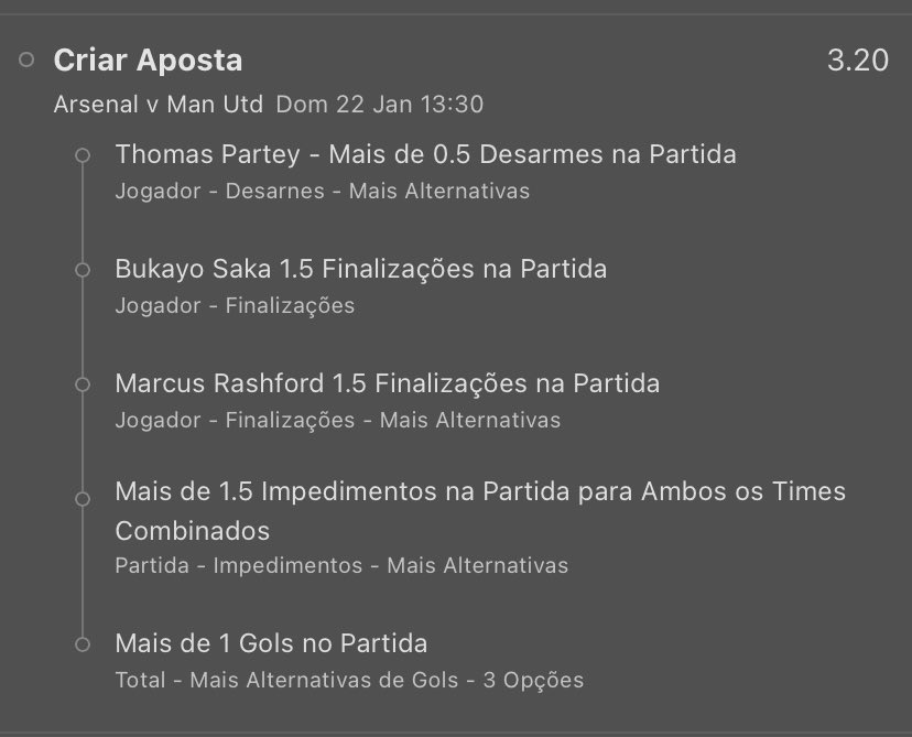 DeniseTips's tweet image. ⚽️ BINGO ⚽️

⛳️ Arsenal x Man Utd

0,25u 💰