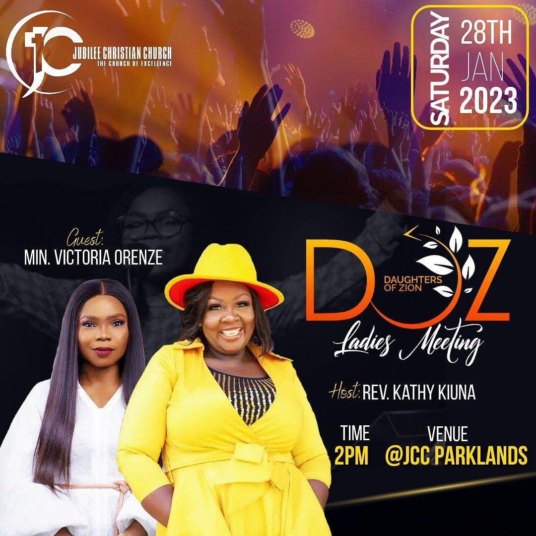 This Saturday  we geared up for  the DOZ  meeting from 2pm @JccKenya 
Tag a friend  and you shall be blessed. 
#KnowingGod
#DOZ2023