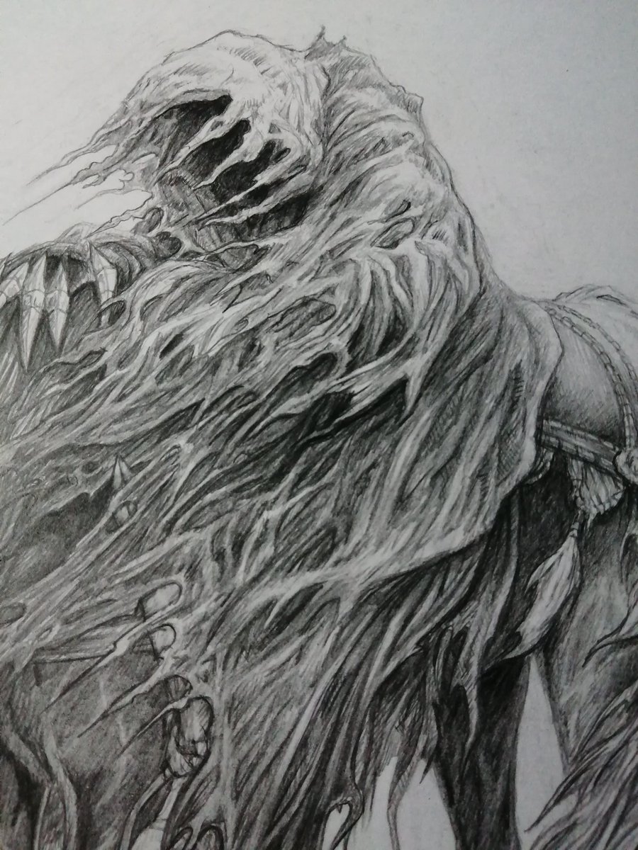 PeterGilmoreArt's tweet image. Time to add some background, clean it up, then sling some ink on it!!
#LordOfTheRings #Nazgul #RingWraith #workinprogress #pencilsketch #HumanArtists #noai #noaiart #Comicsgate #Tolkien