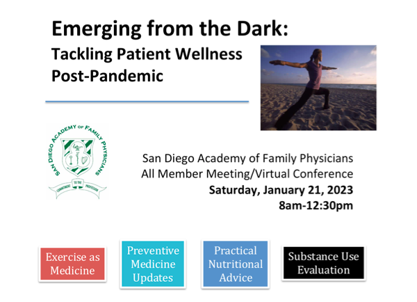 juliecelebi's tweet photo. A wonderful day of learning @SDFAMDOC’s All Member Meeting, inspiring us with new approaches to enhance Pt wellness. Will drop some awesome pearls of wisdom in a 🧵 here. #FMRevolution, mark your calendars for our #SDAFP summer symposium with more high-yield CME on 6/23-6/25! https://t.co/xaxitiU32S