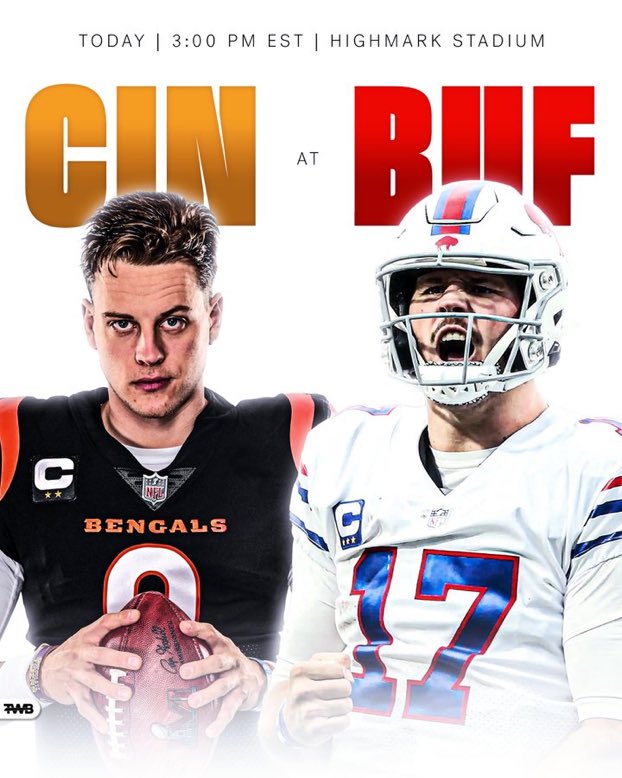 Might not be the game the country wants but it’s the one it needs. #BillsVsBengals #Billsmafia