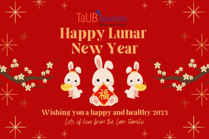 taubsoln's tweet image. Gong Xi Fa Cai
TaUB Solutions Wishes everyone across the globe a #happylunarnewyear2023

The Rabbit is a symbol of agility, flexibility, longevity, peace, prosperity and vigour

We wish you an amazing year ahead....!! 
#happychinesenewyear #TaUBSolutions #gongxifacai
